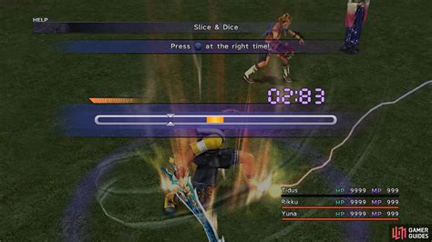 Tidus overdrive timing bonjour , j'ai remarqué que l'overdrive Flip-flap de Tidus est raté a chaque fois et pourtant je met bien le curseur sur le trait jaune :/ - Topic overdrive flip-flap de Tidus bugué ? du 25-03