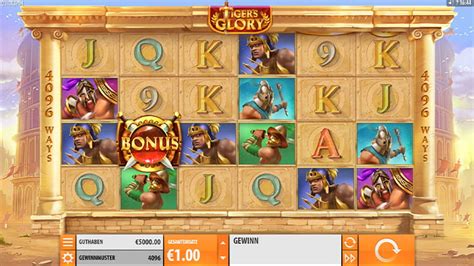 Tigers glory kostenlos spielen There are 4096 ways to win, without an option to change that number manually