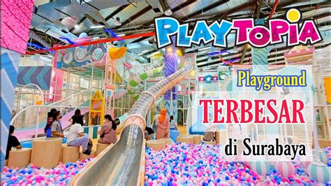 Tiket playtopia pakuwon mall  Harga tiket: Mulai dari Rp45 ribu (weekday) dan Rp75 ribu (weekend) Demikian rekomendasi playground anak yang ada di Jogja