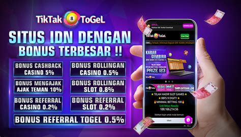 Tiktak togel 168  Bandar