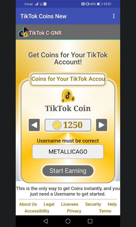 Tiktok coins adder apk download  2