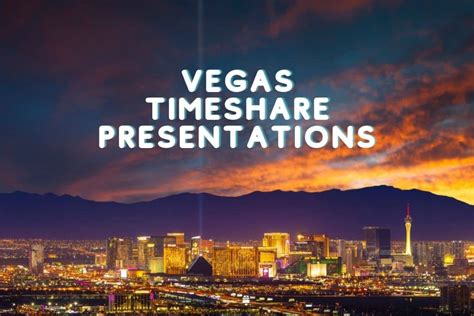 Timeshare presentation las vegas  Hello, A friend recently made a Vegas trip and told me that he attended a 120 mins presentation by Wyndham? , signed up at on a counter at Caesar's Palace and got some freebies (show tickets, buffets, etc)