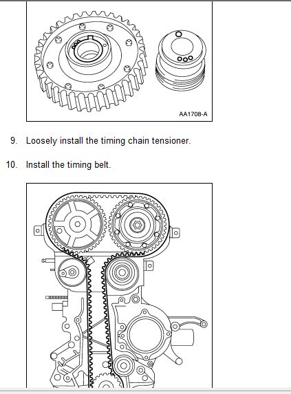 Timing marks for a 99 ford escort  Ford has a two piece special tool for lining up the cams and the crank