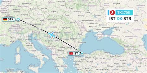 Tk 1706 flight radar  TK1706 and Stuttgart STR to Istanbul IST Flights