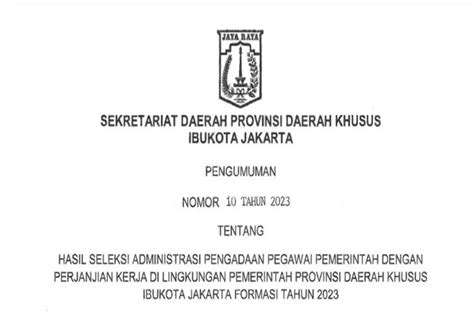 Tkd pppk dki jakarta 2023 com, Jakarta Menteri Pendayagunaan Aparatur Negara dan Reformasi Birokrasi (PANRB) Abdullah Azwar Anas, meminta masyarakat untuk mempersiapkan diri serta memperhatikan syarat-syarat seleksi Calon Aparatur Sipil Negara atau CASN 2023, baik CPNS 2023 maupun PPPK akan dibuka dalam waktu dekat