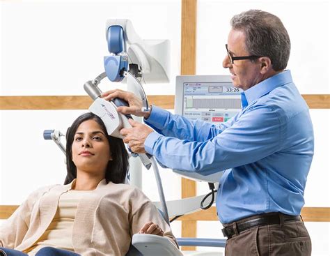 Tms therapy for depression in barkley  It is a form of brain stimulation, but it does not require anesthesia (such as ECT does) or implanted electrodes or surgery