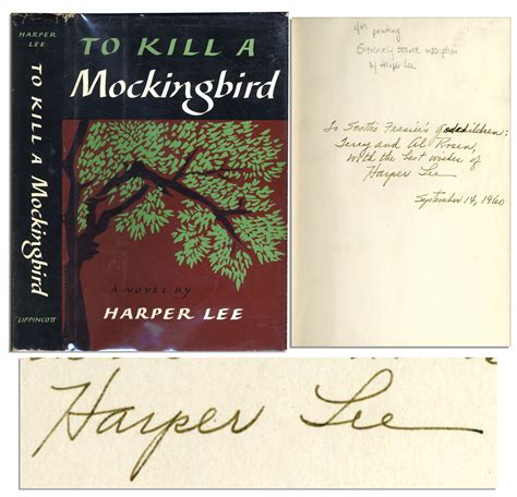 To kill a mockingbird first edition 00 $4