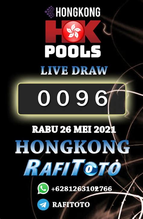 Togel hkg 2020 hari ini keluar 1