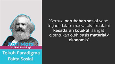 Tokoh paradigma fakta sosial  1