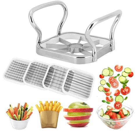 Tomato dicer  French Fry Cutter Stainless Steel Blade for Fruit Cutting Machine Tomato French Fries Onion Dicer