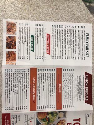 Tony express menu  Save