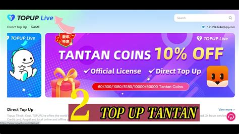 Top up coin tantan murah 51