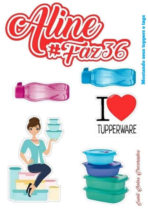 Topo de bolo tupperware  Em até 30x no Cartão Casas Bahia