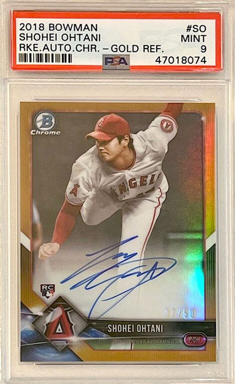 2024 Topps Chrome Shohei Ohtani Angels RC Rookie BGS 10 …