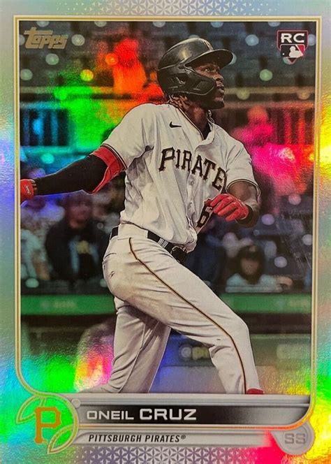 2024 Topps Series 2 Oneil Cruz Rainbow Foil #537 GEM MINT PSA 10 - Pirates