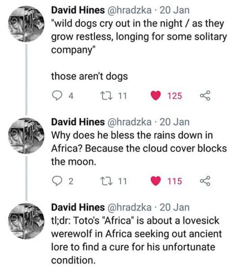 Toto africa werewolf 