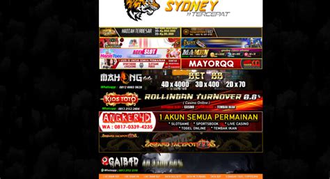 Toto sdy 6d Karena ada situs Live Sydney ini, Anda bisa ketahui pengeluaran SDY secara live