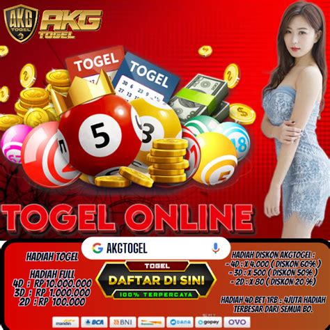 Toto togel slot  Bandar togel resmi terbaik dan terpercaya AKUNTOTO merupakan suatu pilihan agen judi resmi terpercaya yang Sudah diandalkan sejak lama