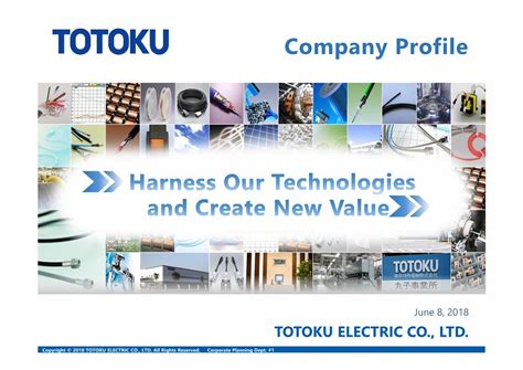 Totobosku  is primarily engaged in the manufacture and sale of electrical appliances, including TVs,
