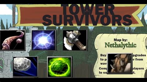 Tower survivors warcraft 3  Version 1