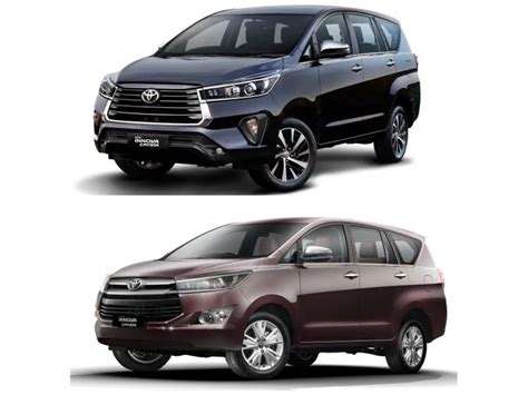 2024 Toyota Innova Crysta Facelift vs Old BS6 Innova Crysta