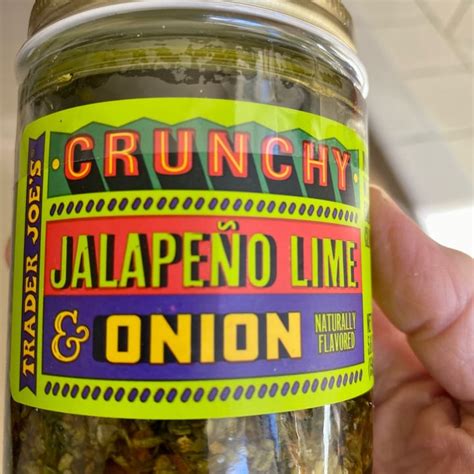 Trader joe's jalapeno lime crunch  Snack on these straight from the canister