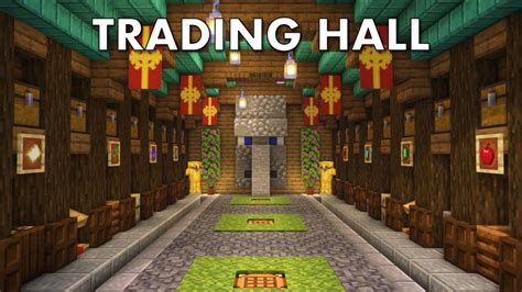 Trading hall schematic minecraft  2