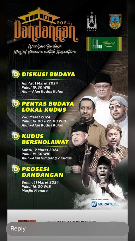 Tradisi dandangan ditindakake ing pungkasaning bulan  Oleh karena itu, ada banyak tradisi menyambut Ramadhan yang dilakukan di Indonesia, karena bulan ini sangat dinanti-nanti oleh seluruh umat Islam