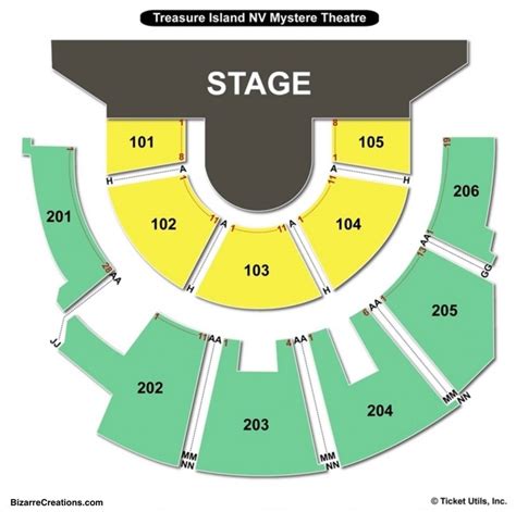 Treasure island amphitheater seating chart  Featuring Interactive Seating Maps, Views From Your Seats And The Largest Inventory Of Tickets On The Web