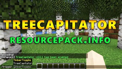 Treecapitator datapack 1.20.1 2 Mod Download