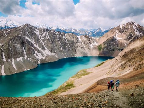 Trekking holidays in kyrgyzstan  Kyrgyzstan 7 Days Itinerary Map