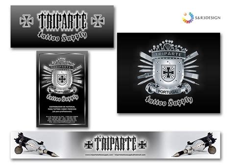 Triparte tattoo supply  Carlão N