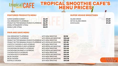 Tropical smoothie benton  We find that real fruits, veggies and juices just taste better
