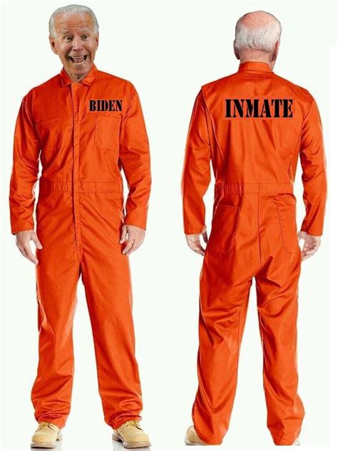 Trump escorts hillary clinton in striped prison clothes halloween costume  Adults Prisoner Halloween Costume - Orange Prisoner Top and Trousers, Blonde Wig, Sunglasses - Adults Halloween Party