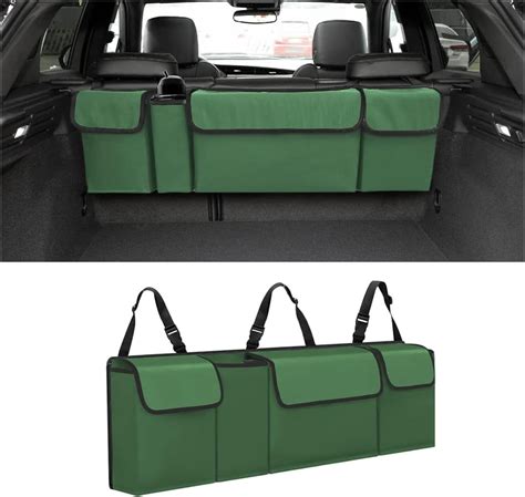 Car Cargo Net, Luggage Net Adjustable Elastic Organizer Net, Nylon Trunk  Storage Net, Universal Fit for Car Boot Vehicle Van SUV (27.5'' x 27.5'')