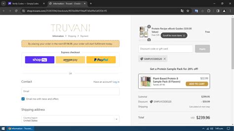 Truvani coupons  In Stock Ready To Ship