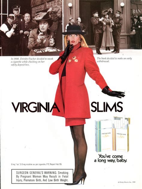 Tumblr virginia slims Such was the zeitgeist power of Virginia Slims that they became the very last cigarette brand ever advertised on American TV, at 11:59 p