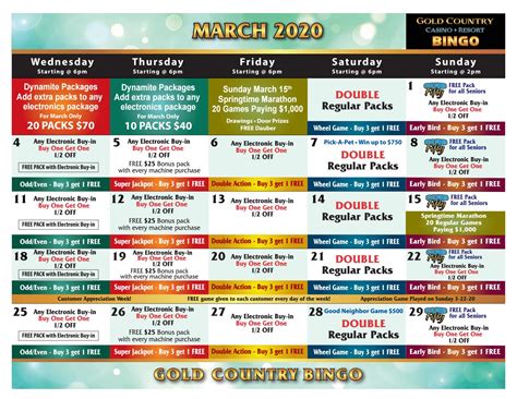 Turning stone bingo calendar 2022 Turning Stone Casino Events