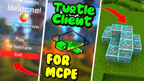 Turtle client mcpe 1.20 19) – FPS Boost, Better Textures, 3D Armor 2,417 views Author: SphyrXDDownload Minecraft 1