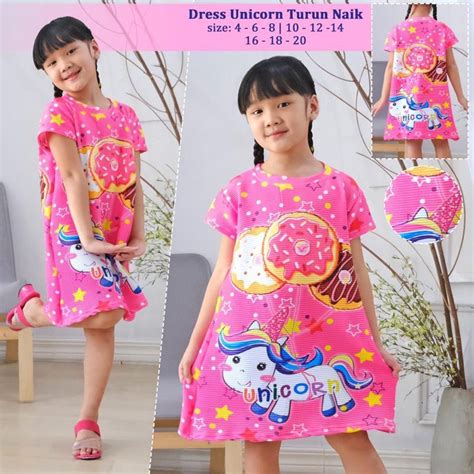 Turun naik bouncy dress  Rp425