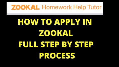 Tutor jobs zookal  £19,348