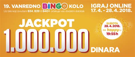 Tv bingo rezultati Hrvatska Lutrija - online casino, klađenje, Eurojackpot i Loto igreIgre na sreću BINGO i BINGO Plus možete pratiti svakog ponedeljka od 19:30 h na TV Happy