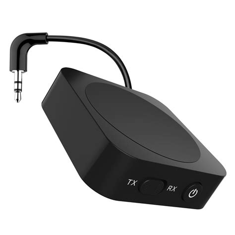 Bluetooth Transmitter Receiver, LAICOMEIN 2-in-1 V5.0 Bluetooth Adapter,  Wireless Transmitter for TV PC MP3 Gym Airplane, Bluetooth Receiver for