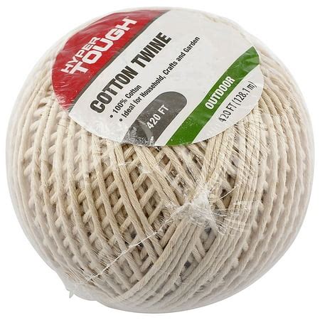Jute Rope - Natural Jute Twine String 400ft Thin Rope for Gift Box Packing, Decorating, Gardening, Women's, Size: One size, Brown