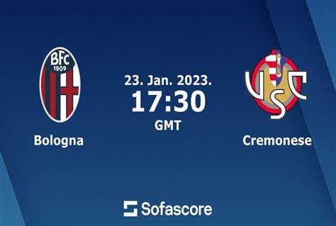 U.s. cremonese vs bologna fc lineups 6% Draw odds: 47/20 (3