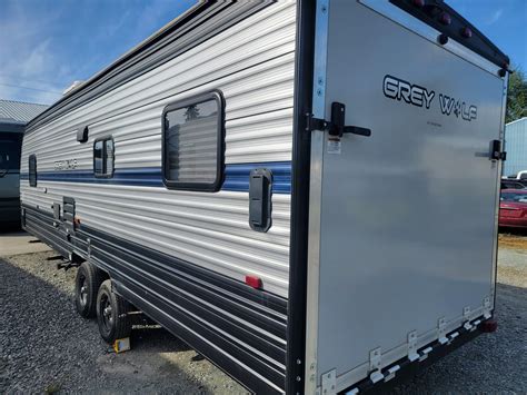 2024 USED Grey Wolf 26RR Toy Hauler RV Camper 5,100# Half Ton Towable …