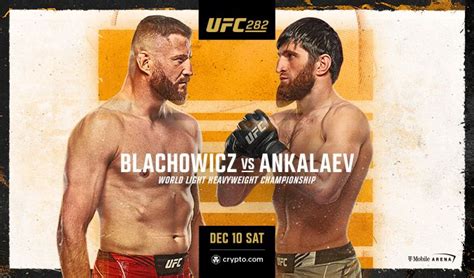 Ufc 282 salaries  Ankalaev pits Jan Blachowicz vs Magomed Ankalaev fight in T-Mobile Arena, Las Vegas, Nevada, United States on Dec 10, 2022