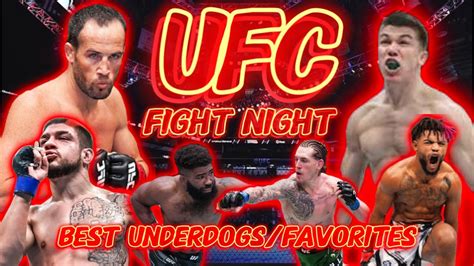 Ufc fight night odds  Decision - Unanimous