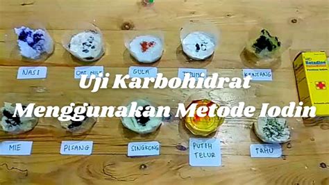 Uji iodin adalah  Urin yang digunakan untuk uji benedict harus urin 24 jam, yaitu apabila kita bangun tidur, urin pertama kita buang sedangkan urin