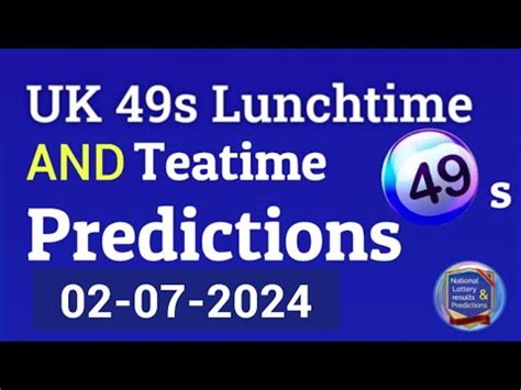 Uk 49 hot numbers today  Anyone who is a fan of UK49s may be interested in today’s UK 49s Lunchtime Hot Numbers